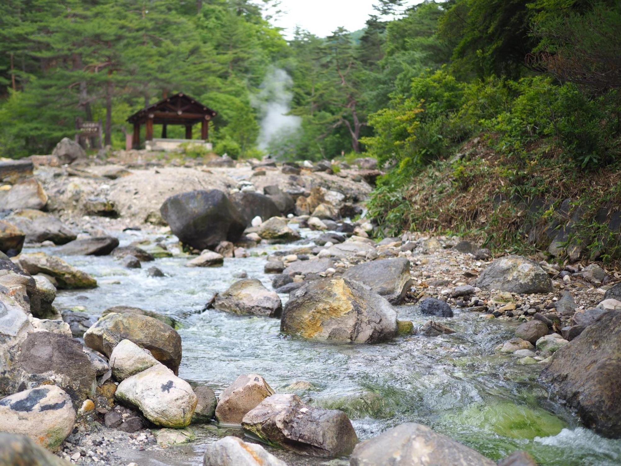 Buna Kusatsu Onsen Inn Exterior foto